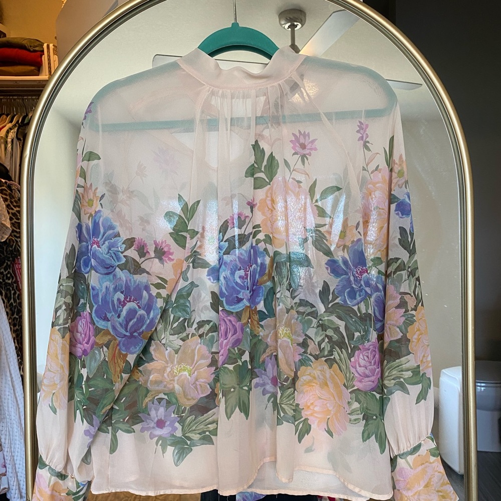 Zara Cream Blouse